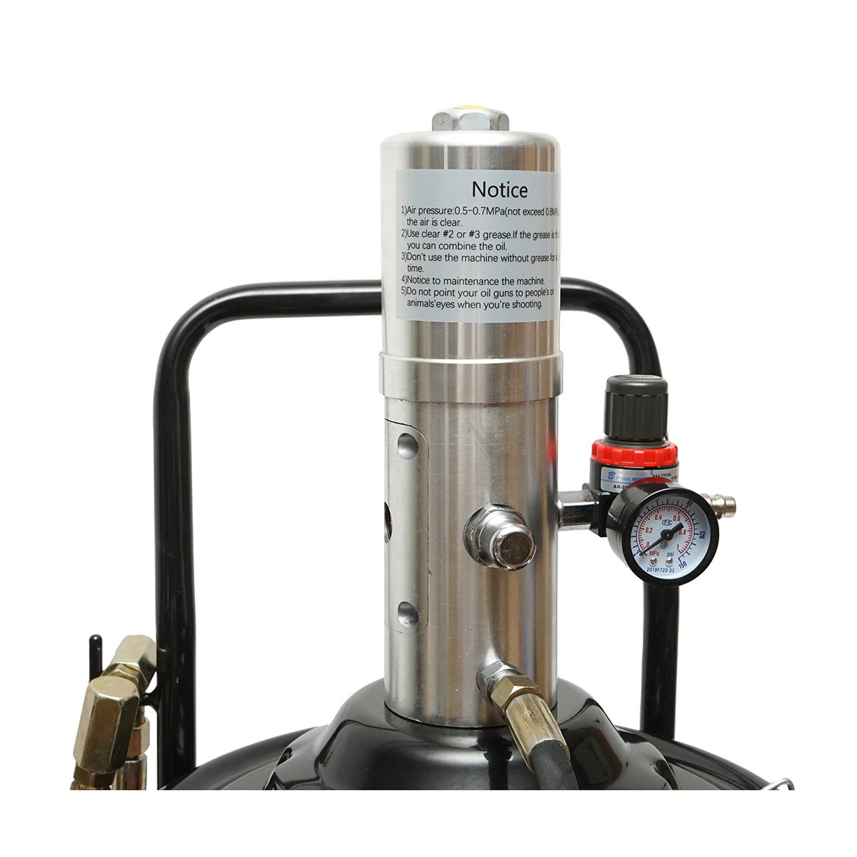 Pompa pentru gresat pneumatic 15L Breckner Germany